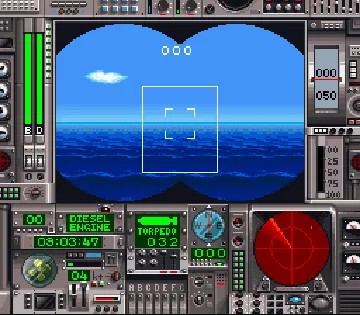 Battle Submarine (Japan) screen shot game playing